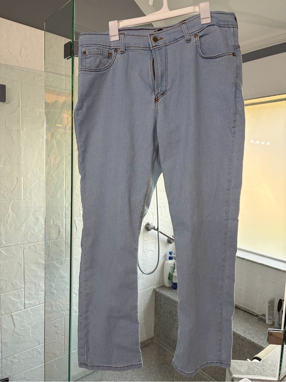 Origins Light Wash Men’s Straight Jeans